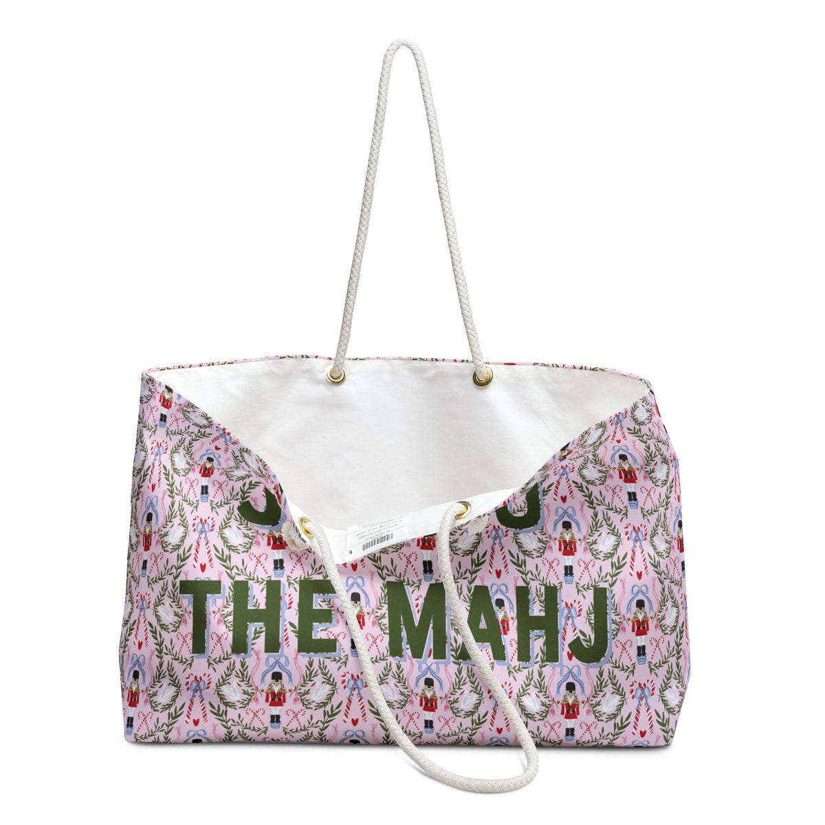 PRE-ORDER: Joy to the Mahj Holiday Mahjong Bag in Nutcracker