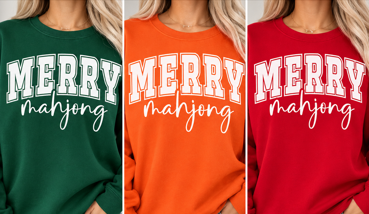 Merry Mahjong Sweatshirt