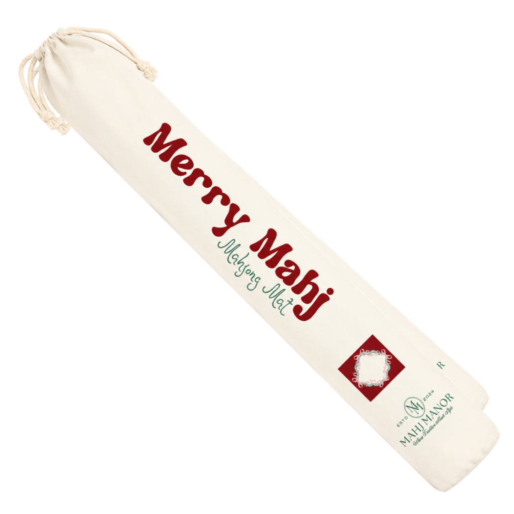 Merry Mahj Christmas Mahjong Mat
