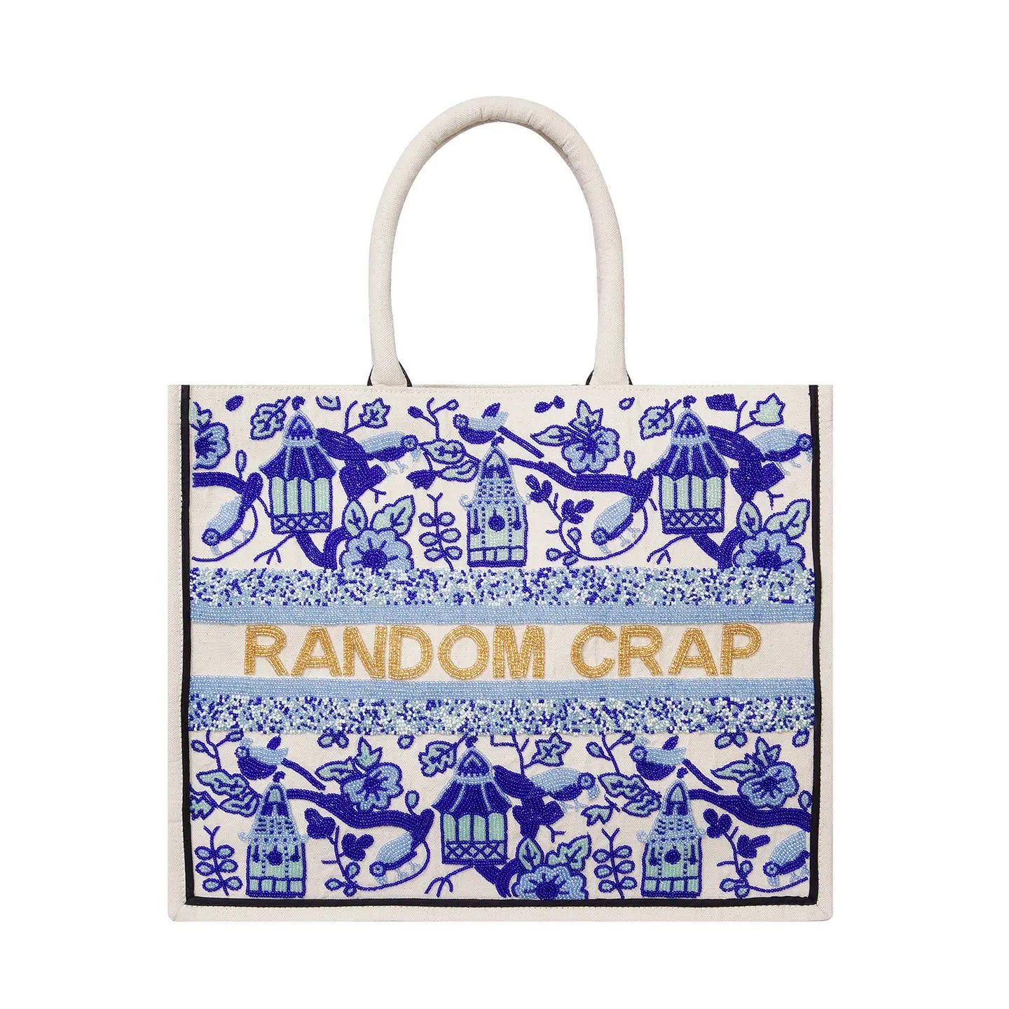Customizable Hand Beaded Pagoda Bag