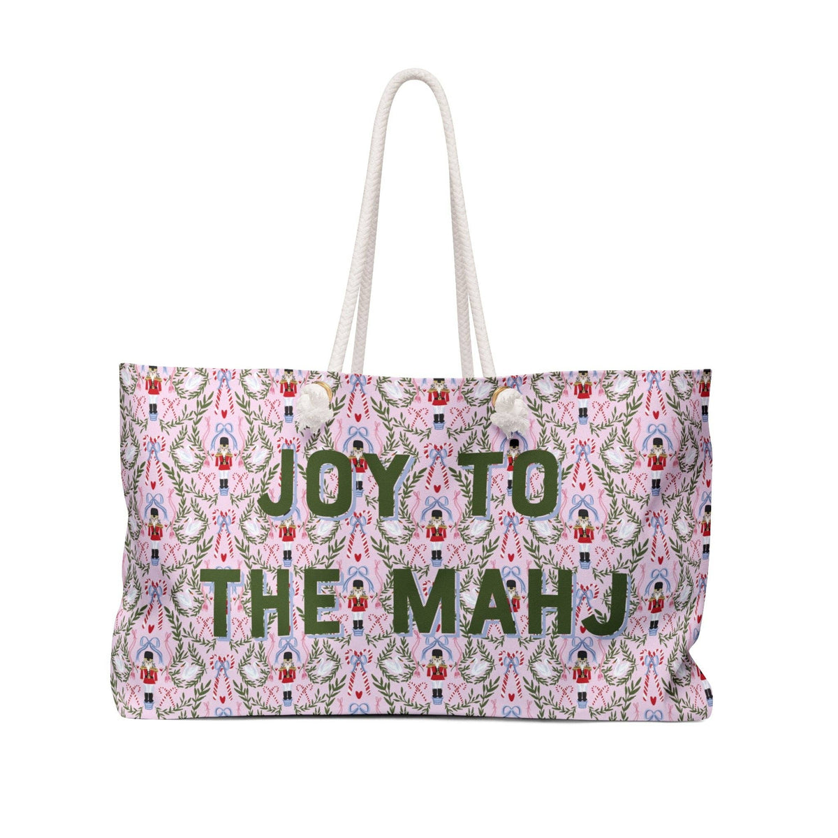 PRE-ORDER: Joy to the Mahj Holiday Mahjong Bag in Nutcracker