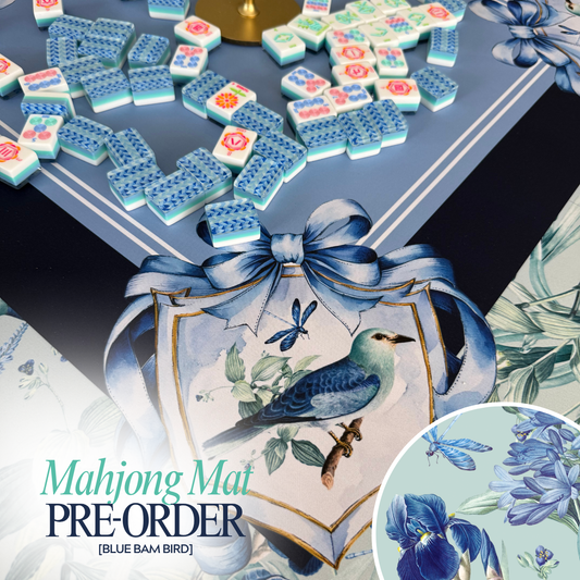 Blue Bam Bird Mahjong Matt