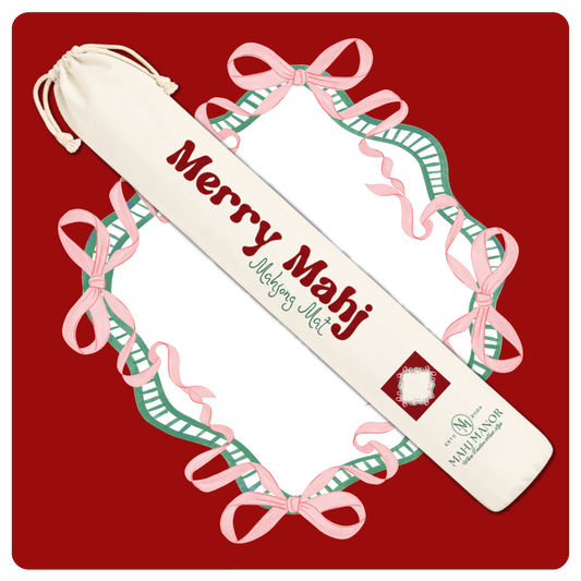 Merry Mahj Christmas Mahjong Mat