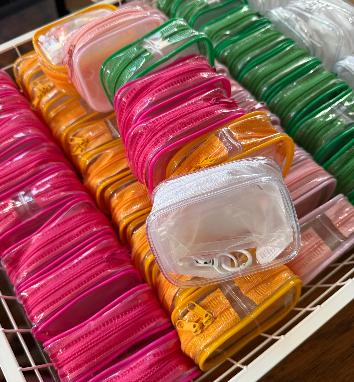 Mahjong Trinket Bags | Colorful Mini Zipper Pouches