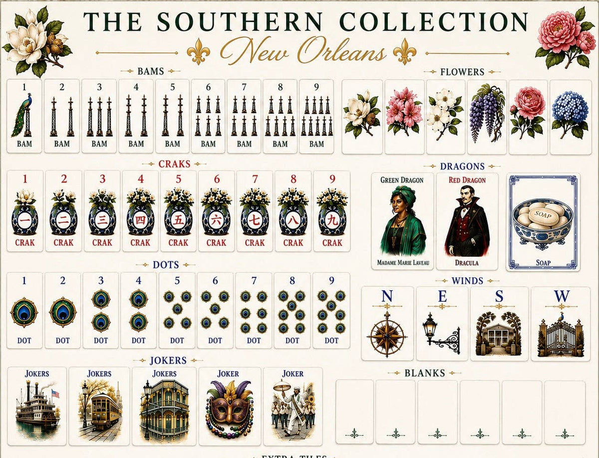 Tile Set - NOLA Southern Collection - PRE-ORDER